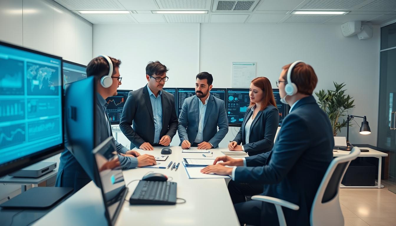 Business software planning meeting